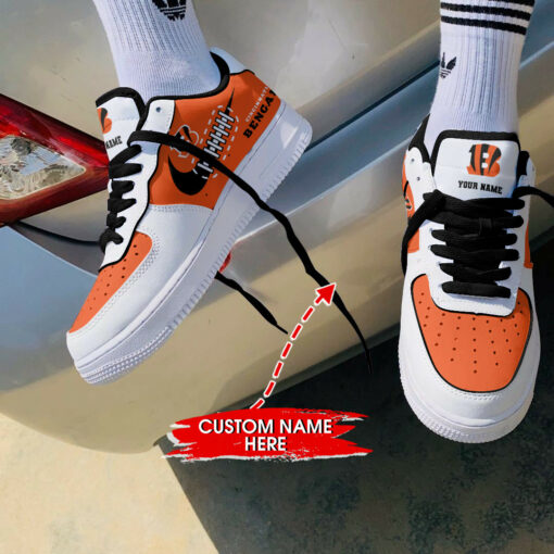 Cincinnati Bengals Personalized AF1 Shoes BG331