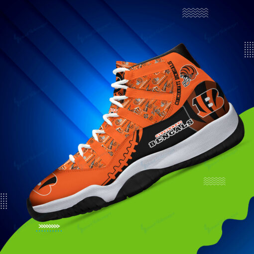 Cincinnati Bengals Personalized AJD11 Sneakers BG156