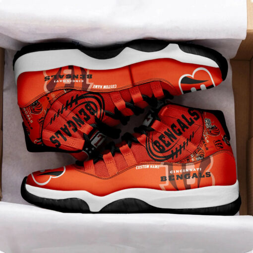 Cincinnati Bengals Personalized AJD11 Sneakers BG190