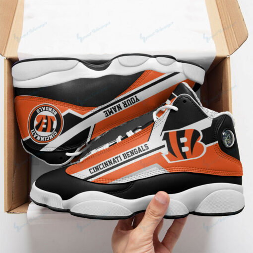 Cincinnati Bengals Personalized AJD13 Sneakers BG136