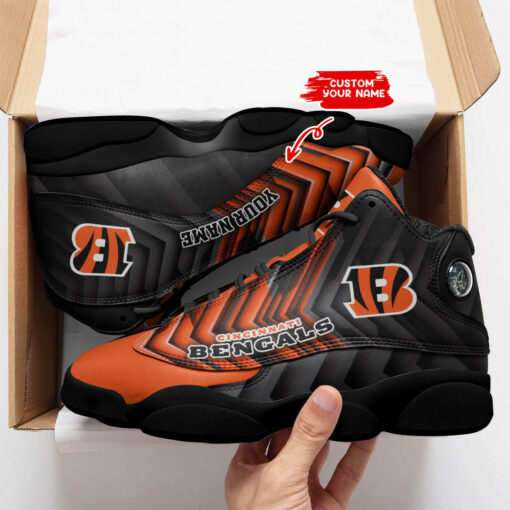 Cincinnati Bengals Personalized AJD13 Sneakers BG177