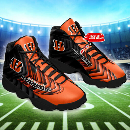 Cincinnati Bengals Personalized AJD13 Sneakers BG177