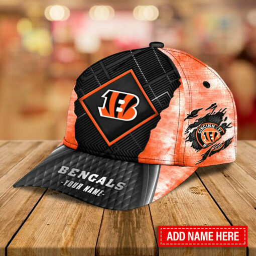 Cincinnati Bengals Personalized Classic Cap BB182