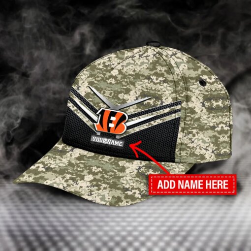 Cincinnati Bengals Personalized Classic Cap BB192