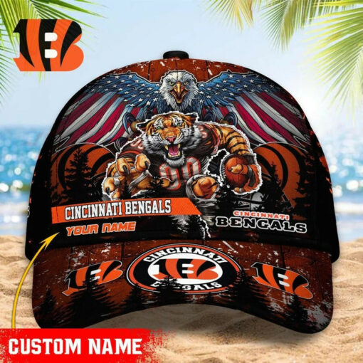 Cincinnati Bengals Personalized Classic Cap BB528