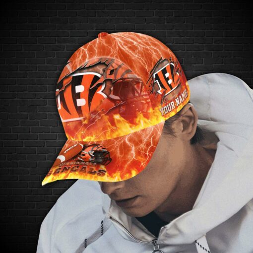 Cincinnati Bengals Personalized Classic Cap BB850