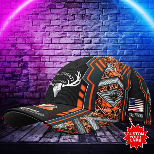 Cincinnati Bengals Personalized Classic Cap BG450