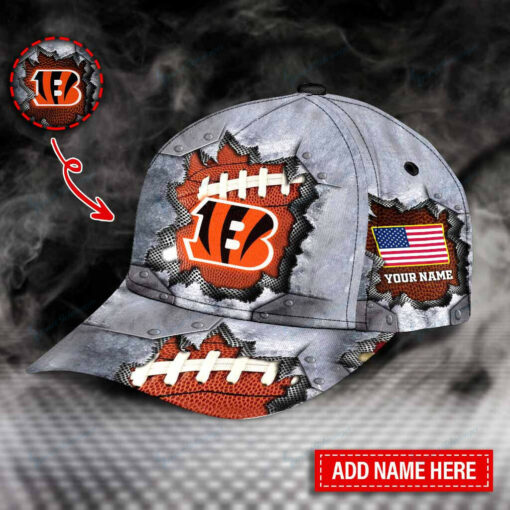 Cincinnati Bengals Personalized Classic Cap BG592