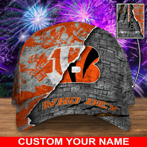 Cincinnati Bengals Personalized Classic Cap BG821