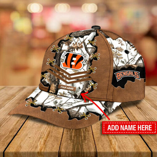 Cincinnati Bengals Personalized Classic Cap BG970