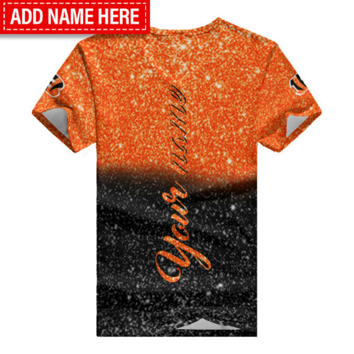 Cincinnati Bengals Personalized Summer V-neck Women T-shirt BG40