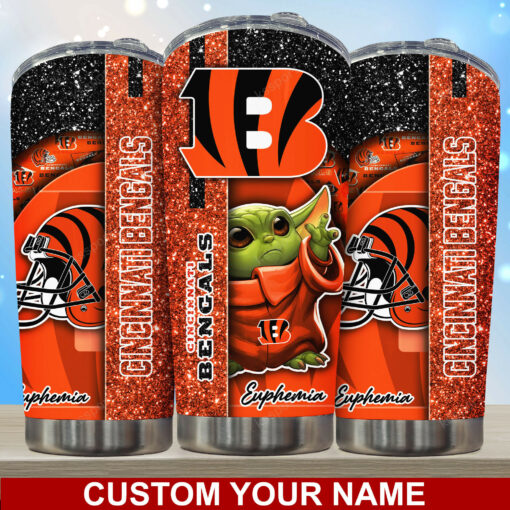 Cincinnati Bengals Personalized Tumbler BG157