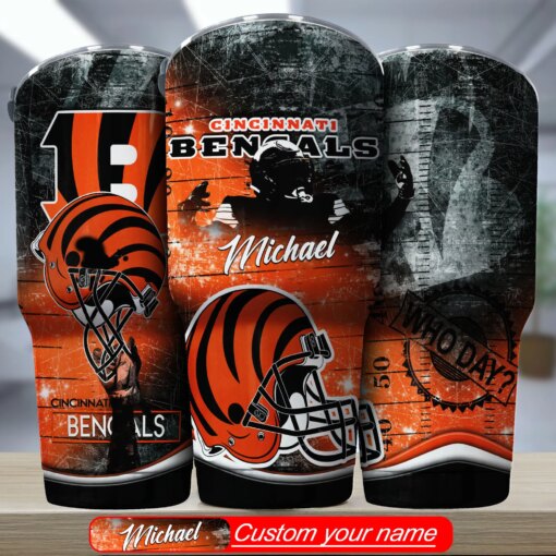 Cincinnati Bengals Personalized Tumbler BG316