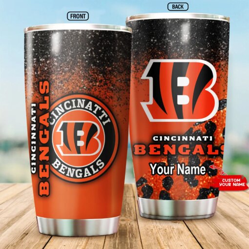 Cincinnati Bengals Personalized Tumbler BG636