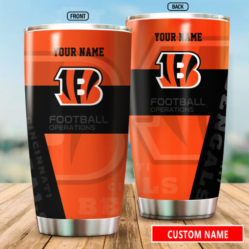 Cincinnati Bengals Personalized Tumbler BGTUM699