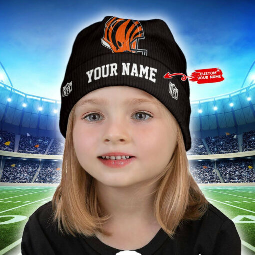 Cincinnati Bengals Personalized Wool Beanie 148