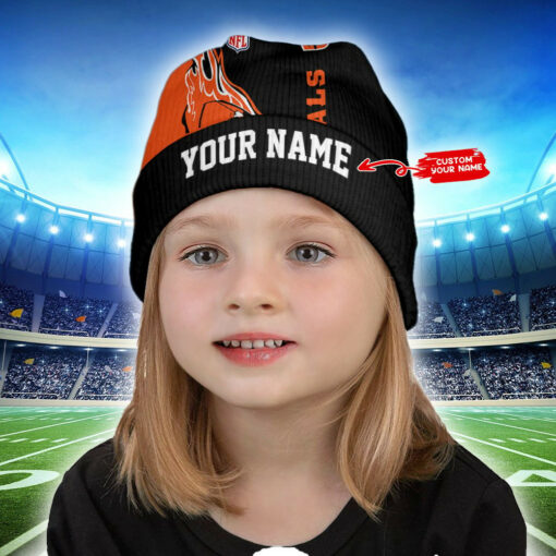 Cincinnati Bengals Personalized Wool Beanie 187