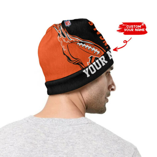 Cincinnati Bengals Personalized Wool Beanie 187