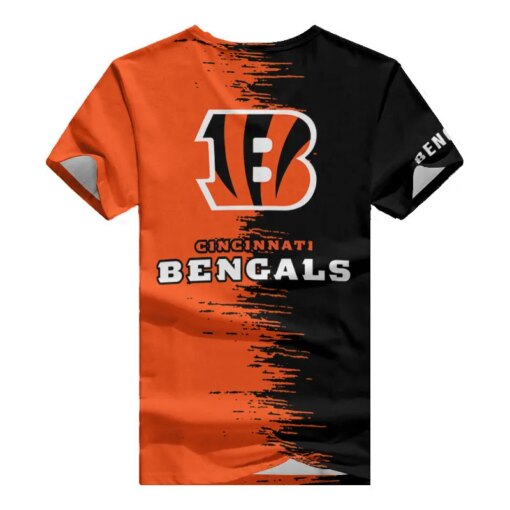 Cincinnati Bengals Summer V-neck Women T-shirt BG03