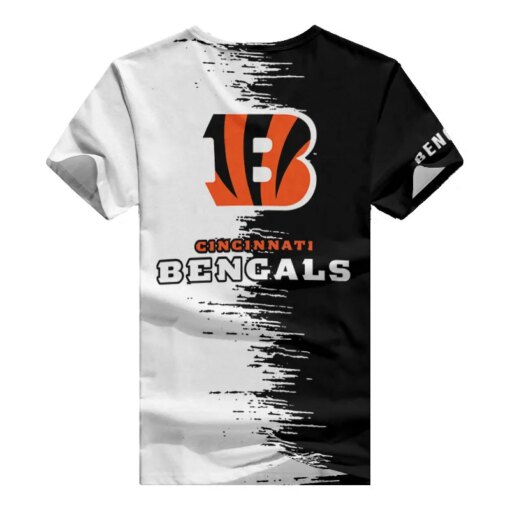 Cincinnati Bengals Summer V-neck Women T-shirt BG03