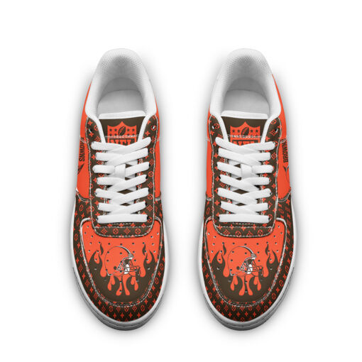 Cleveland Browns AF1 Shoes BG51