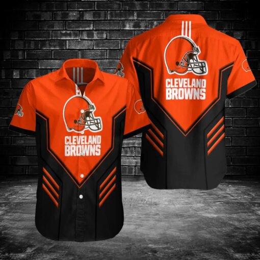 Cleveland Browns Button Shirts BG385