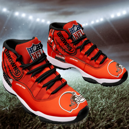 Cleveland Browns Personalized AJD11 Sneakers BG191