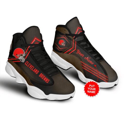 Cleveland Browns Personalized AJD13 Sneakers 1041