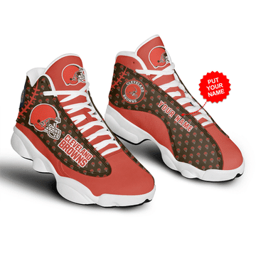 Cleveland Browns Personalized AJD13 Sneakers 994