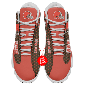 Cleveland Browns Personalized AJD13 Sneakers 994