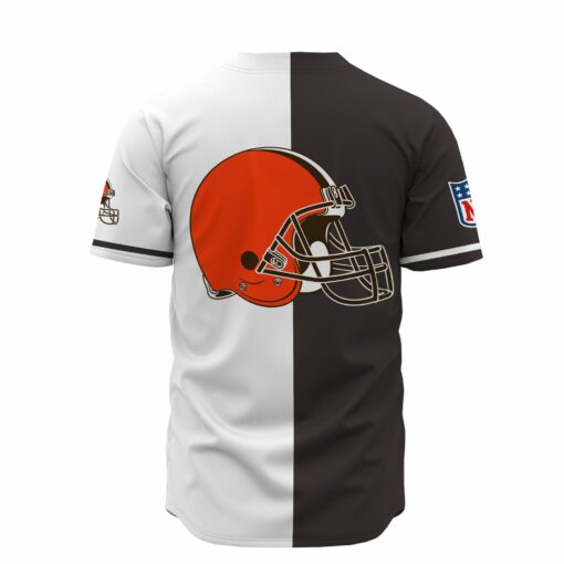 Cleveland Browns Personalized Baseball Jersey 507