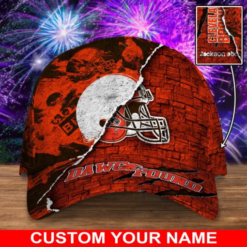 Cleveland Browns Personalized Classic Cap BG822