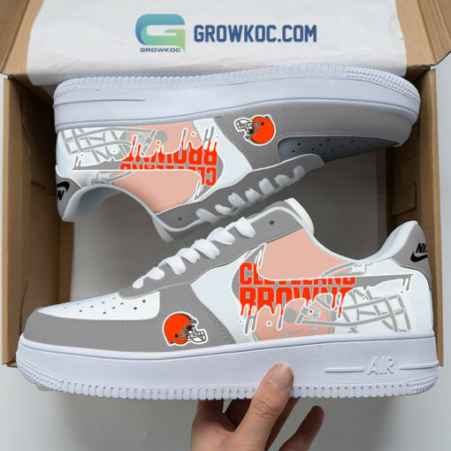 Cleveland Browns Personalized Colorful AF1-1 Shoes AF1CS003