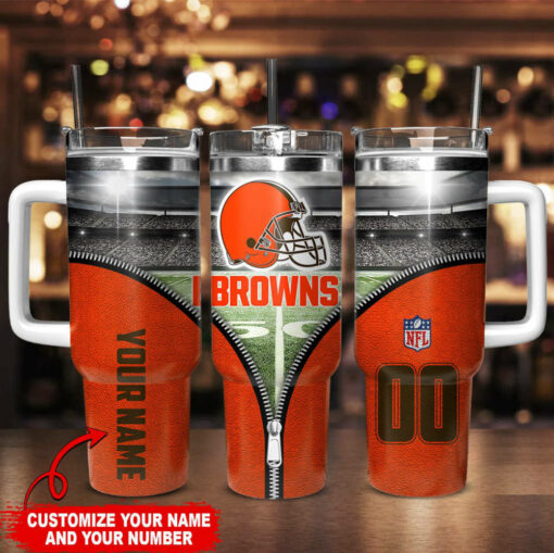 Cleveland Browns Personalized Limited Edition Sport Fan Gift 40oz Tumbler AZC40OZT118