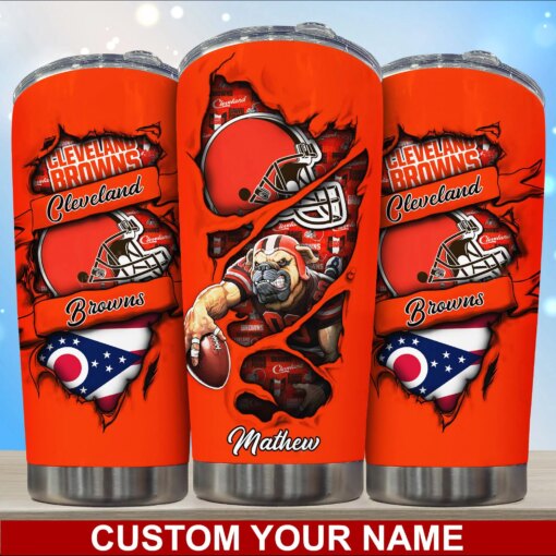 Cleveland Browns Personalized Tumbler BG228