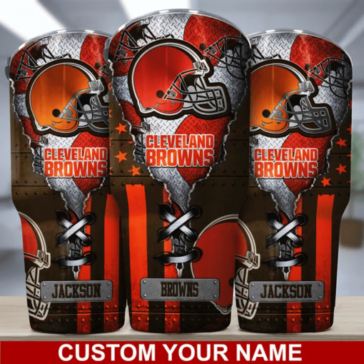 Cleveland Browns Personalized Tumbler BG412