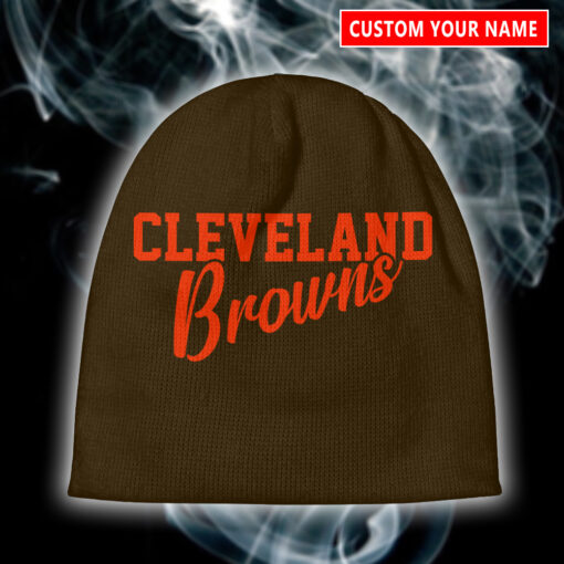 Cleveland Browns Personalized Wool Beanie BGWBH206