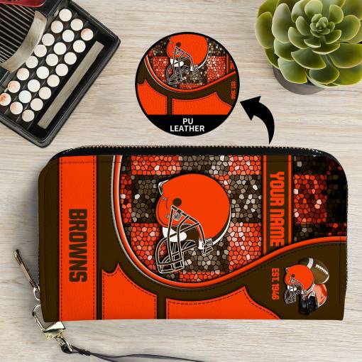 Cleveland Browns Women Wallet AZPURSE072