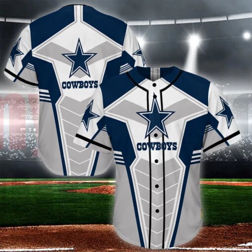 Dallas Cowboys Baseball Jersey 15