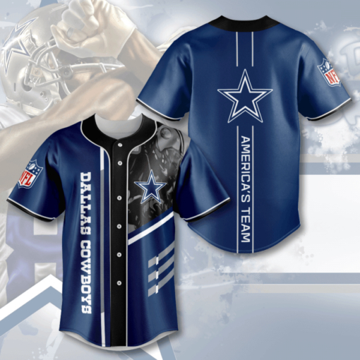 Dallas Cowboys Baseball Jersey