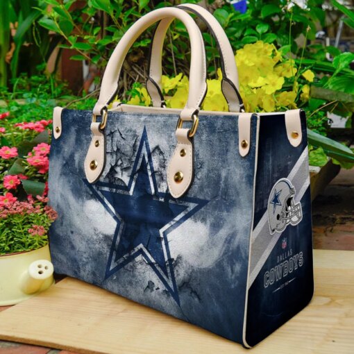 Dallas Cowboys Leather Hand Bag BB18