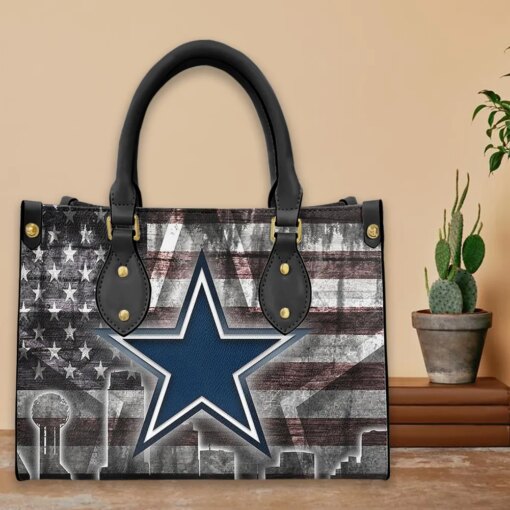 Dallas Cowboys Leather Hand Bag BB300