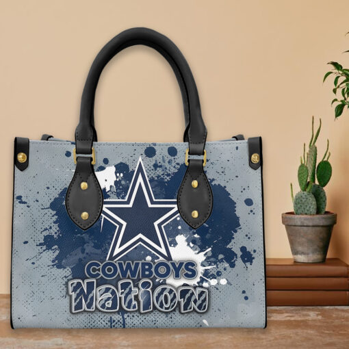 Dallas Cowboys Leather Hand Bag BBLTHB698