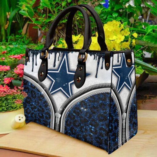 Dallas Cowboys Leather Hand Bag BBLTHB699