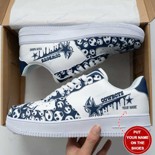 Dallas Cowboys Personalized AF1 Shoes BG112