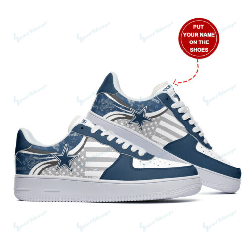 Dallas Cowboys Personalized AF1 Shoes BG154