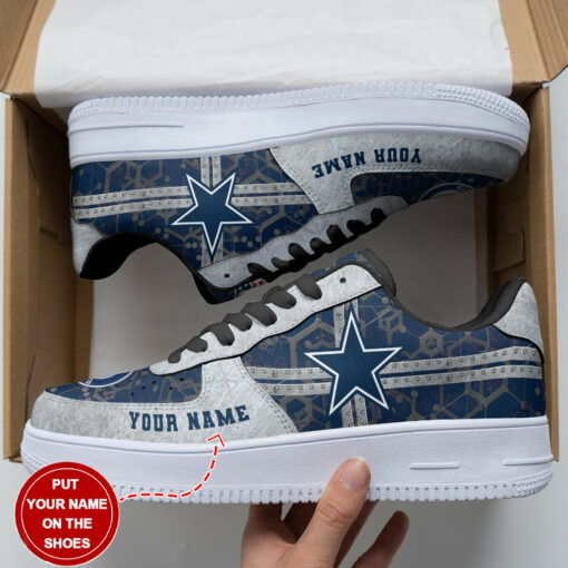 Dallas Cowboys Personalized AF1 Shoes BG185