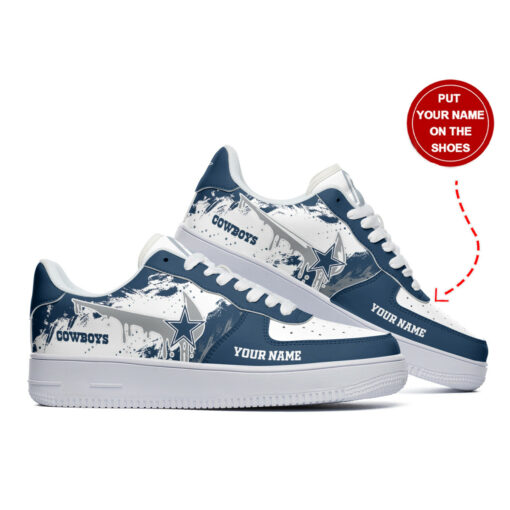 Dallas Cowboys Personalized AF1 Shoes BG232