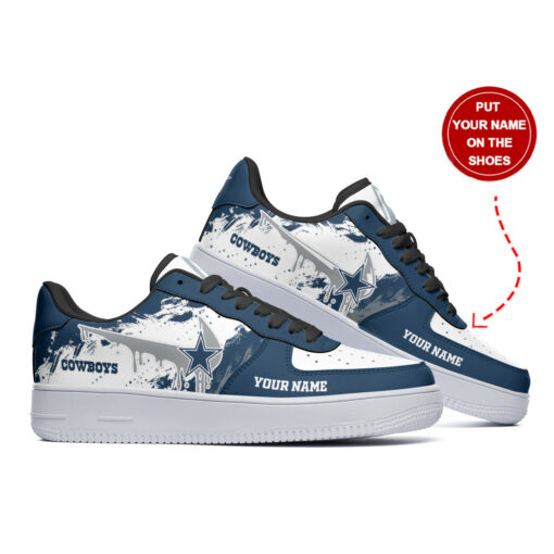 Dallas Cowboys Personalized AF1 Shoes BG232