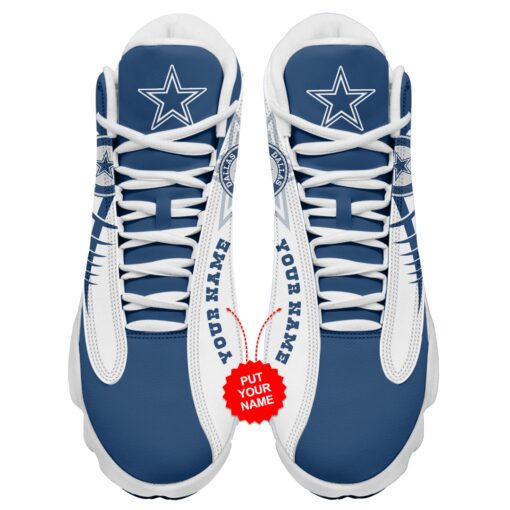 Dallas Cowboys Personalized AJD13 Sneakers 1086